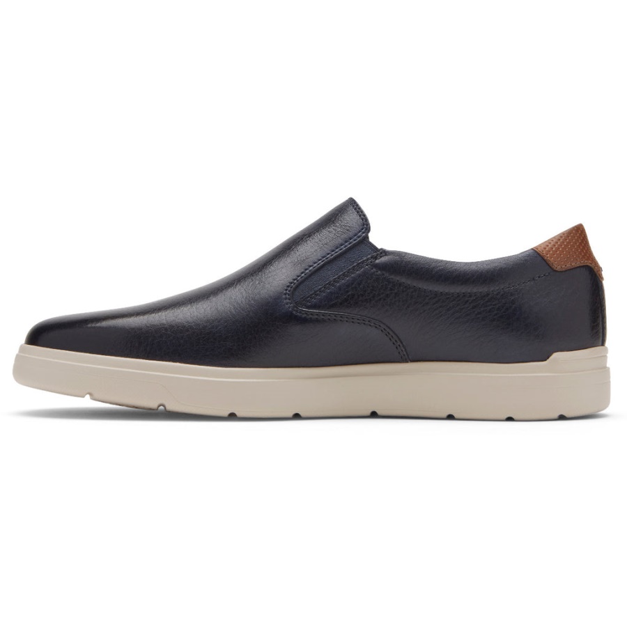 Rockport Herre Total Motion Lite Slip-on Sneaker Ny Kjole Blues Toledo