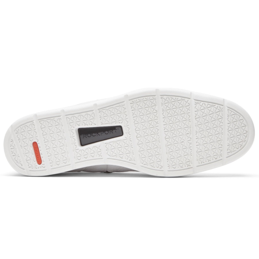 Rockport Menns Total Motion Lite Glidelås Sneaker Hvit