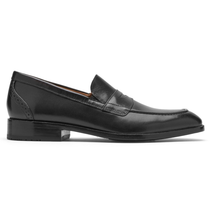 Rockport Herre Total Motion Kontor Penny Loafer Svart