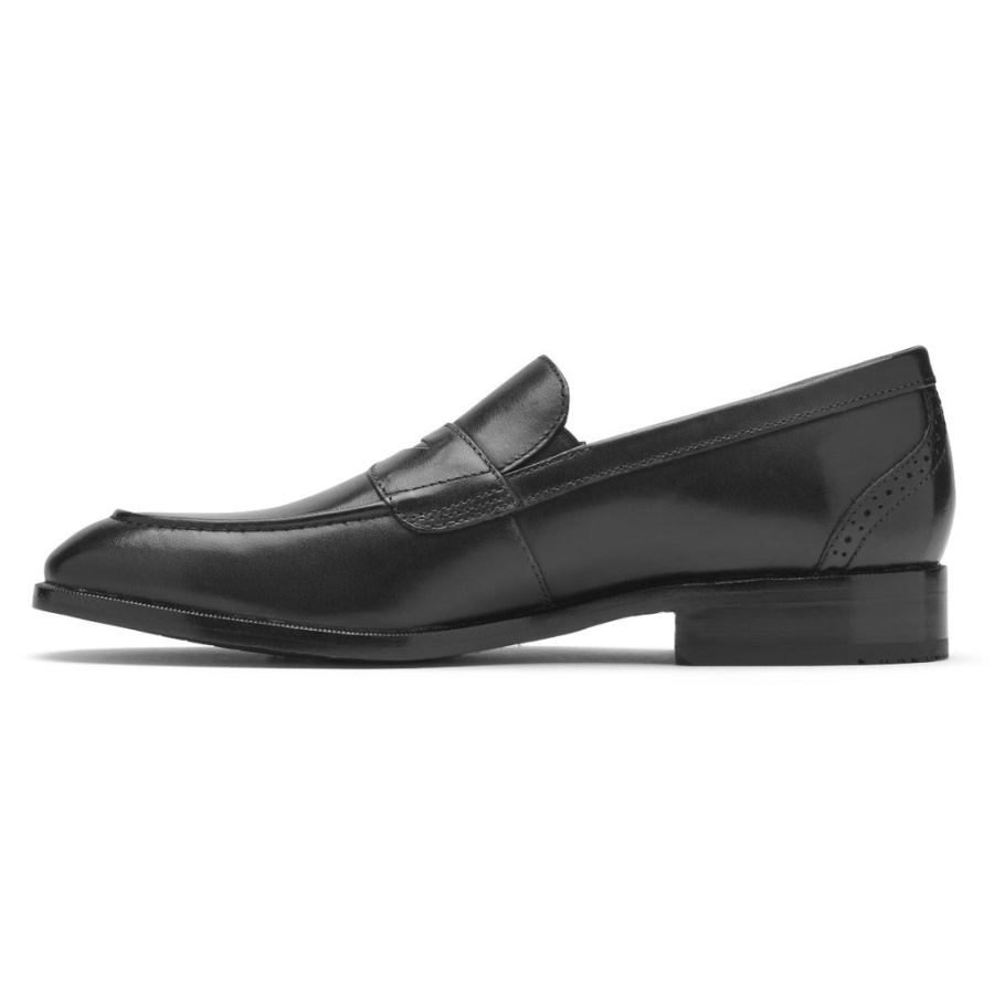 Rockport Herre Total Motion Kontor Penny Loafer Svart