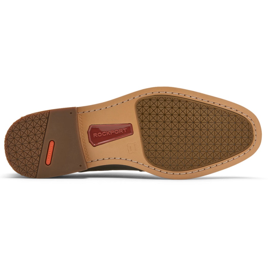 Rockport Herre Total Motion Kontor Vanlig Tå Oxford Stålgrå