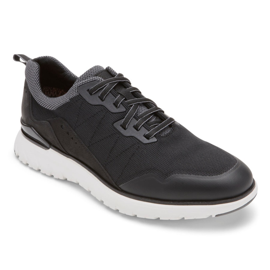 Rockport Menns Total Motion Sport Mudguard Sneaker Svart