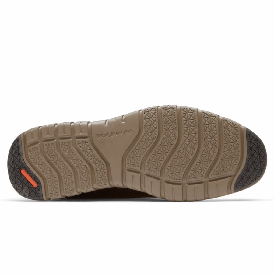 Rockport Menns Total Motion Sport Ren Tå Oxford Java Skinn