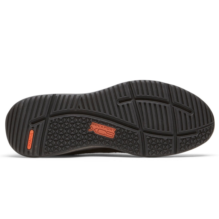 Rockport Menns Total Motion Trail Slip-on-vanntett Java