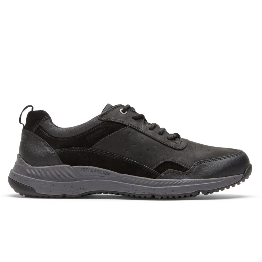 Rockport Menns Total Motion Trail Sneaker-vanntett Svart