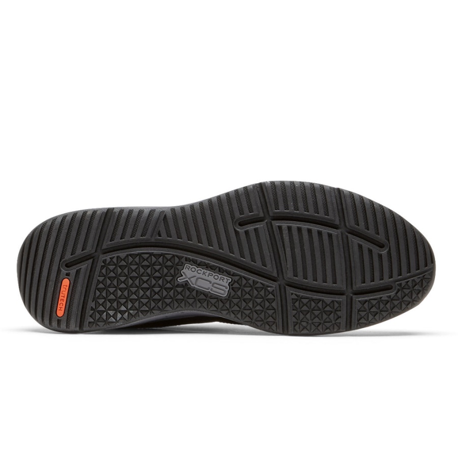 Rockport Menns Total Motion Trail Sneaker-vanntett Svart