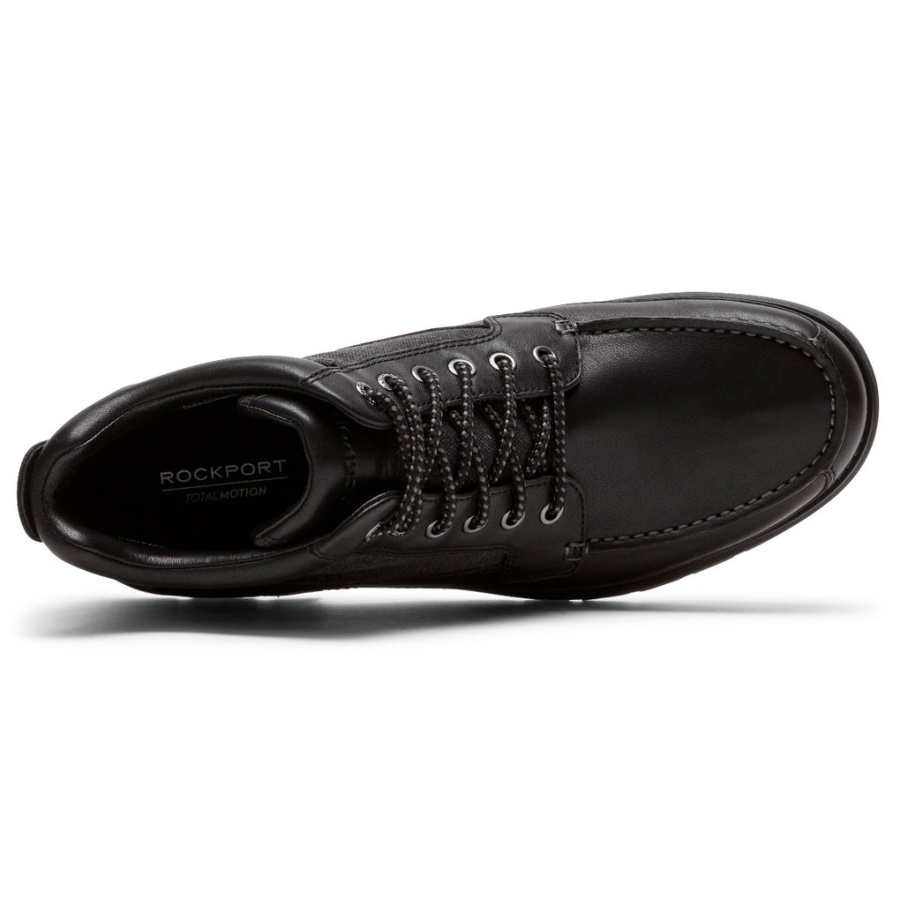 Rockport Menns Total Motion Trek Keota Støvel-vanntett Svart