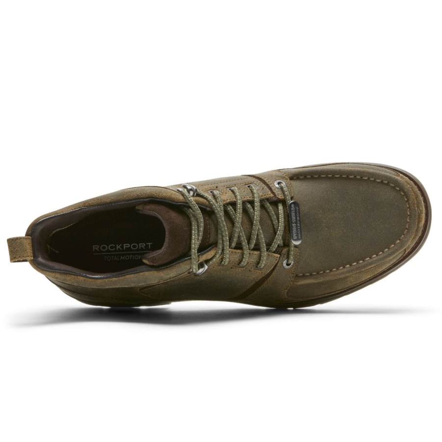 Rockport Menns Total Motion Trek Umbwe Støvlett-vanntett Kapers