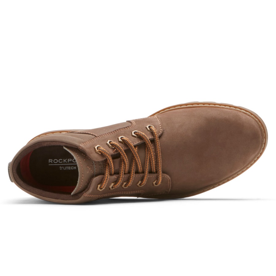 Rockport Menns Værklar Støvel-vanntett Java