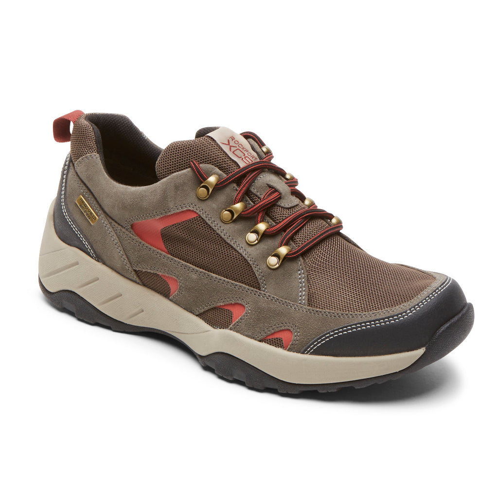 Rockport Menn Xcs Spruce Peak Trekker-vanntett Breen Semsket Mesh