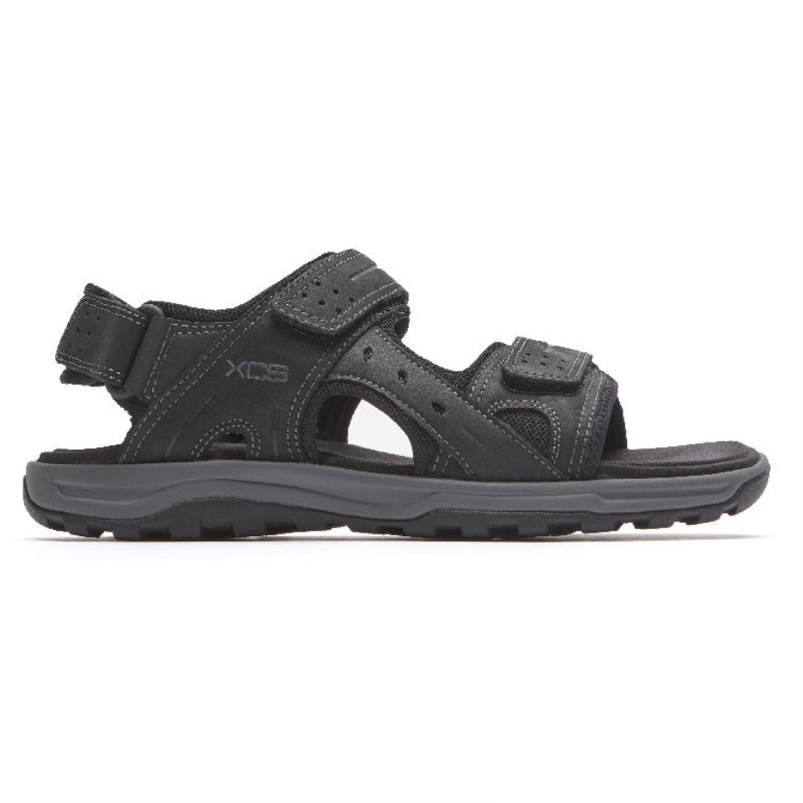 Rockport Herre Xcs Trail Teknikk Justerbar Sandal Svart