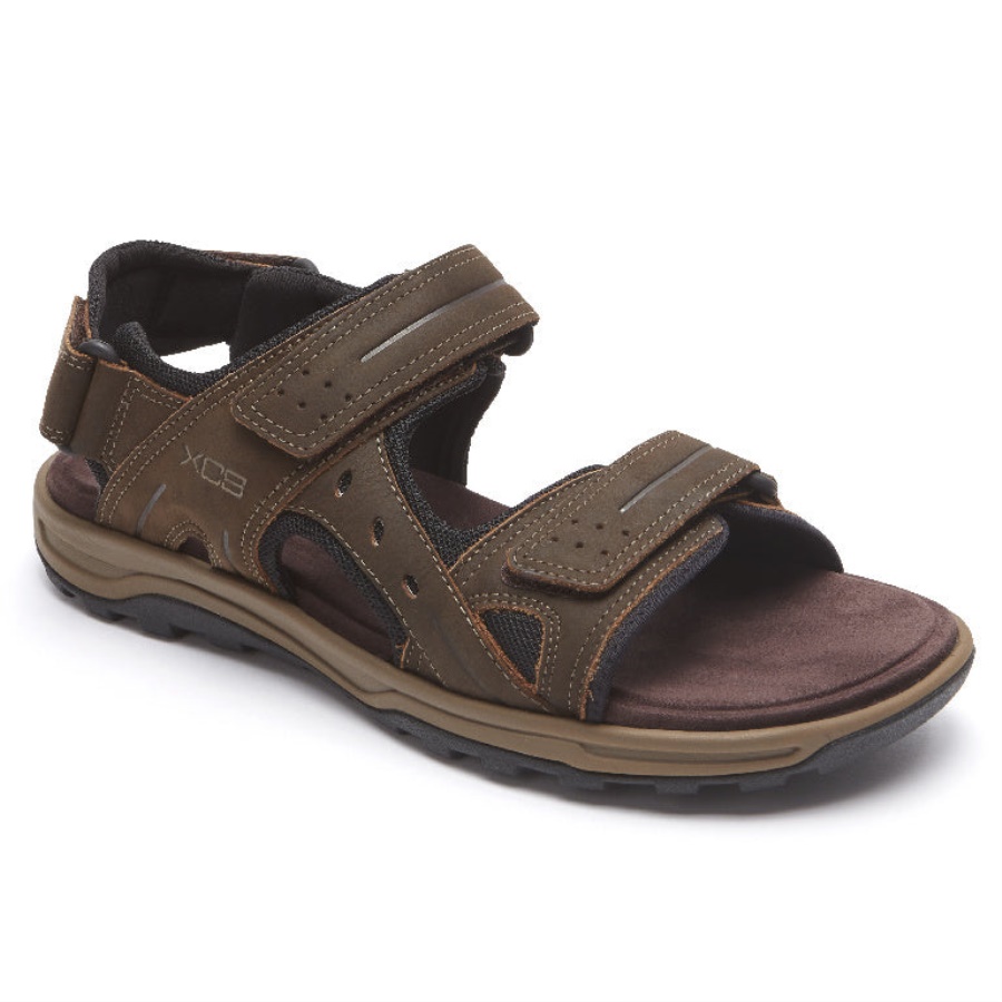 Rockport Herre Xcs Trail Teknikk Justerbar Sandal Brun
