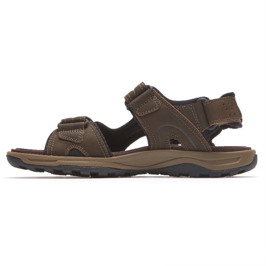 Rockport Herre Xcs Trail Teknikk Justerbar Sandal Brun