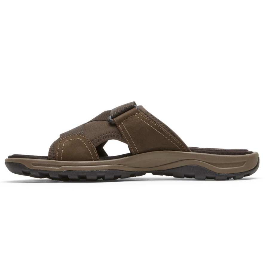 Rockport Menn Xcs Trail Teknikk Ii Borrelås Slide Brun