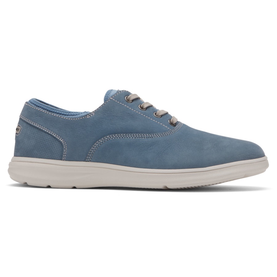 Rockport Menns Frø Cvo Sneaker Blue Heaven Nubuck