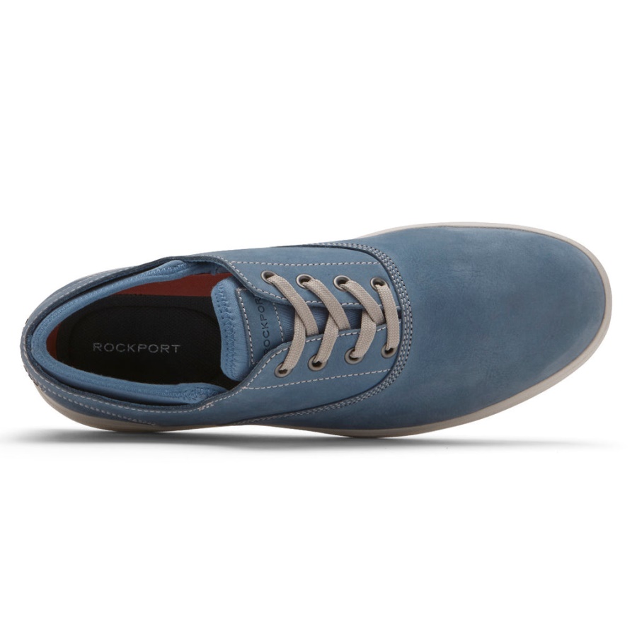Rockport Menns Frø Cvo Sneaker Blue Heaven Nubuck
