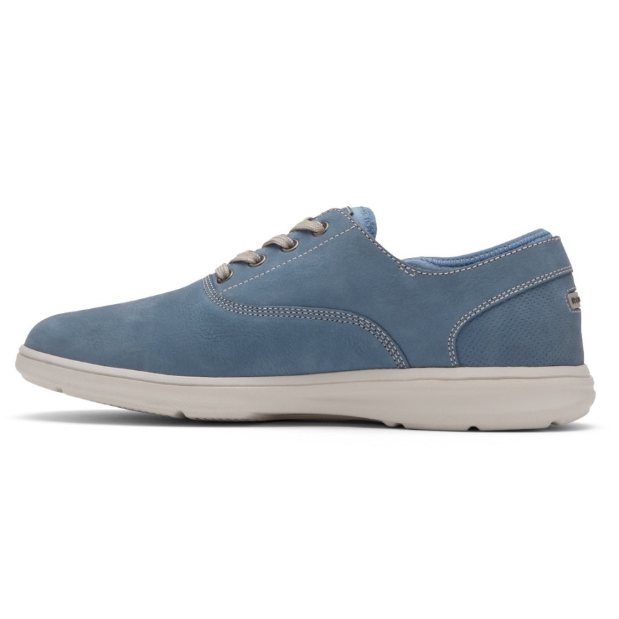 Rockport Menns Frø Cvo Sneaker Blue Heaven Nubuck