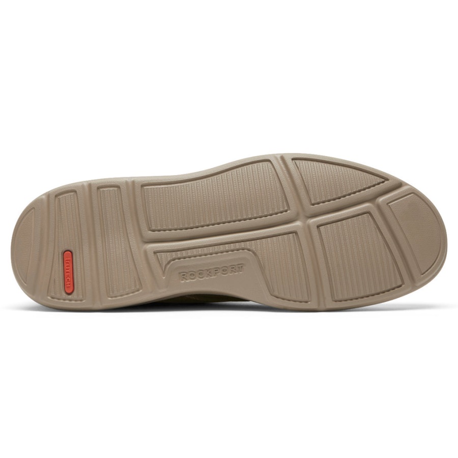 Rockport Menns Frø Vanlig Tå Oxford Barley Leather Java Semsket Skinn Rips