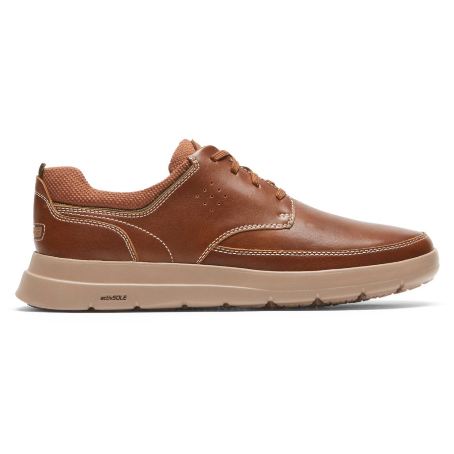 Rockport Herre Truflex Cayden Plain Toe Sneaker Tre Skinn