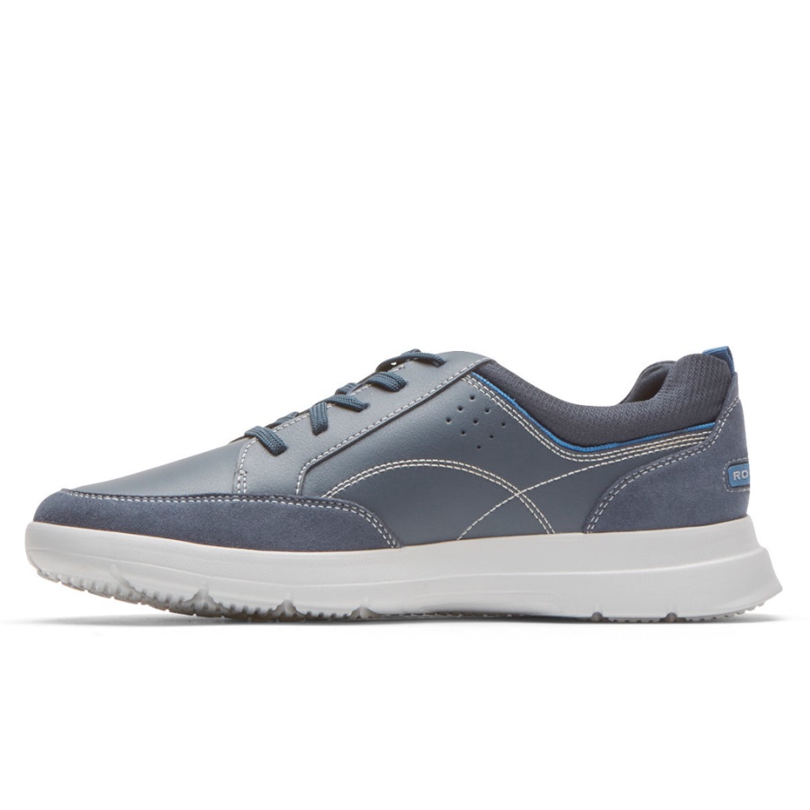 Rockport Herre Truflex Cayden Sneaker Ny Kjole Blues Semsket Skinn