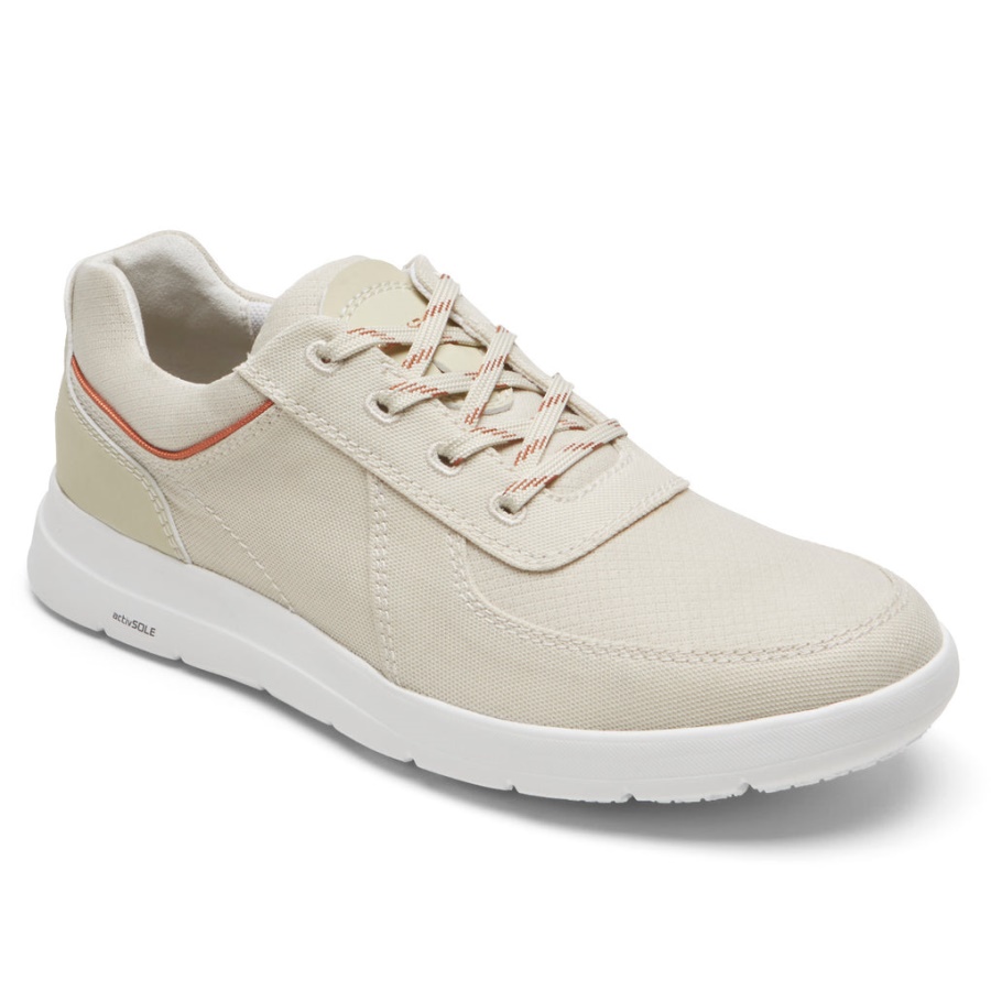 Rockport Truflex Cayden Ubal Sneaker Off White For Menn