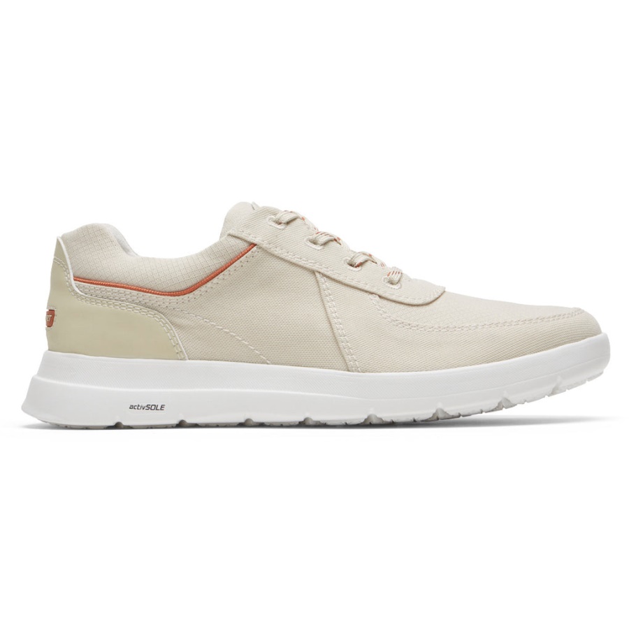 Rockport Truflex Cayden Ubal Sneaker Off White For Menn