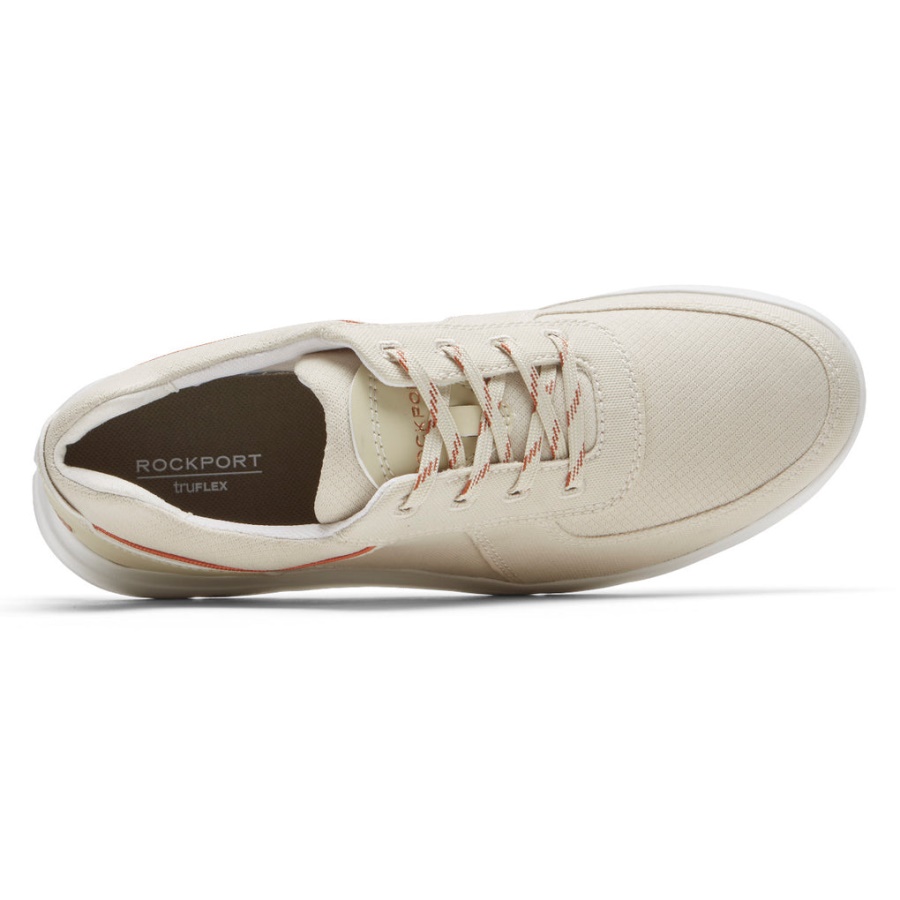 Rockport Truflex Cayden Ubal Sneaker Off White For Menn