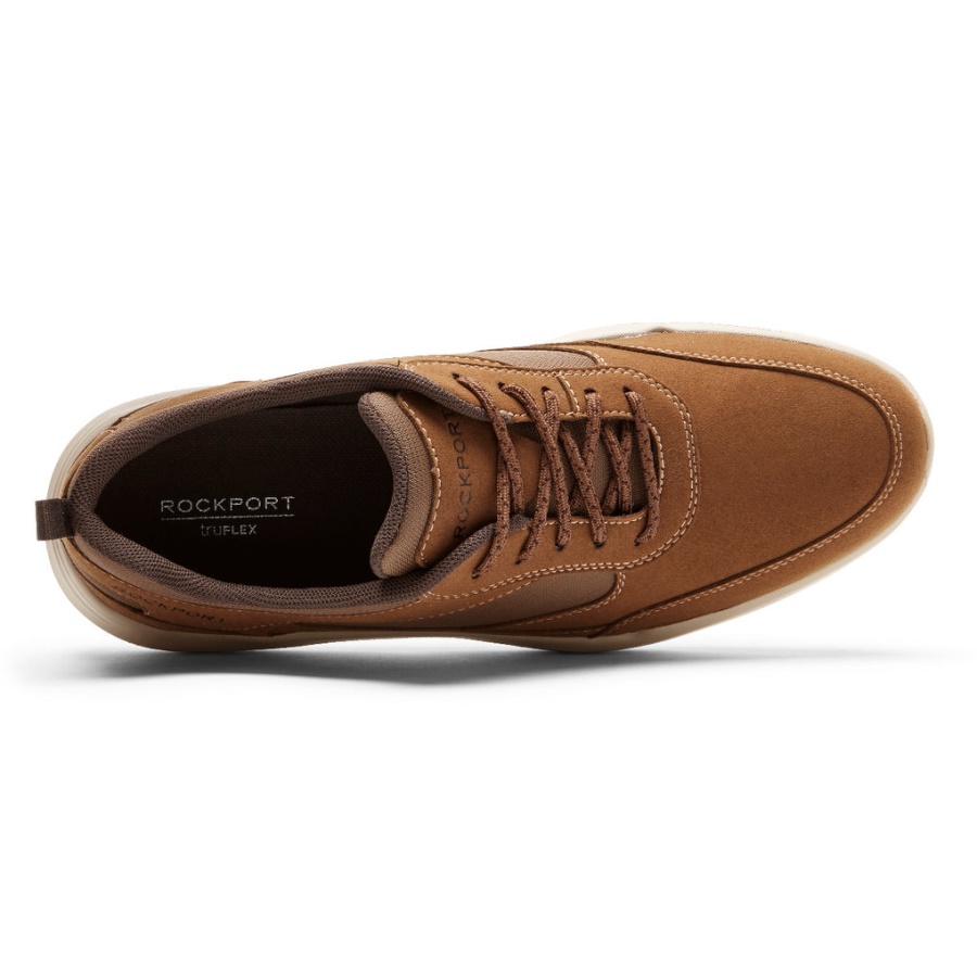 Rockport Truflex Evolution Sneaker Tan For Menn