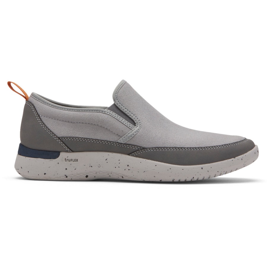 Rockport Herre Truflex Fly Mudguard Slip-on Grå Multi