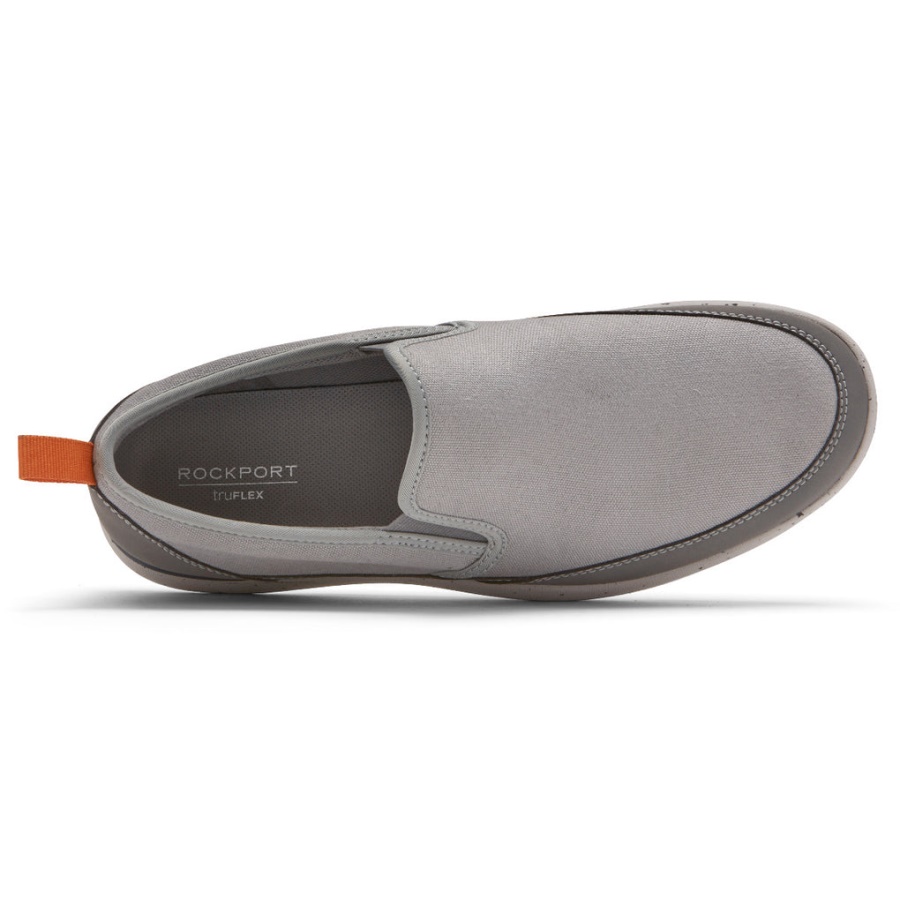 Rockport Herre Truflex Fly Mudguard Slip-on Grå Multi
