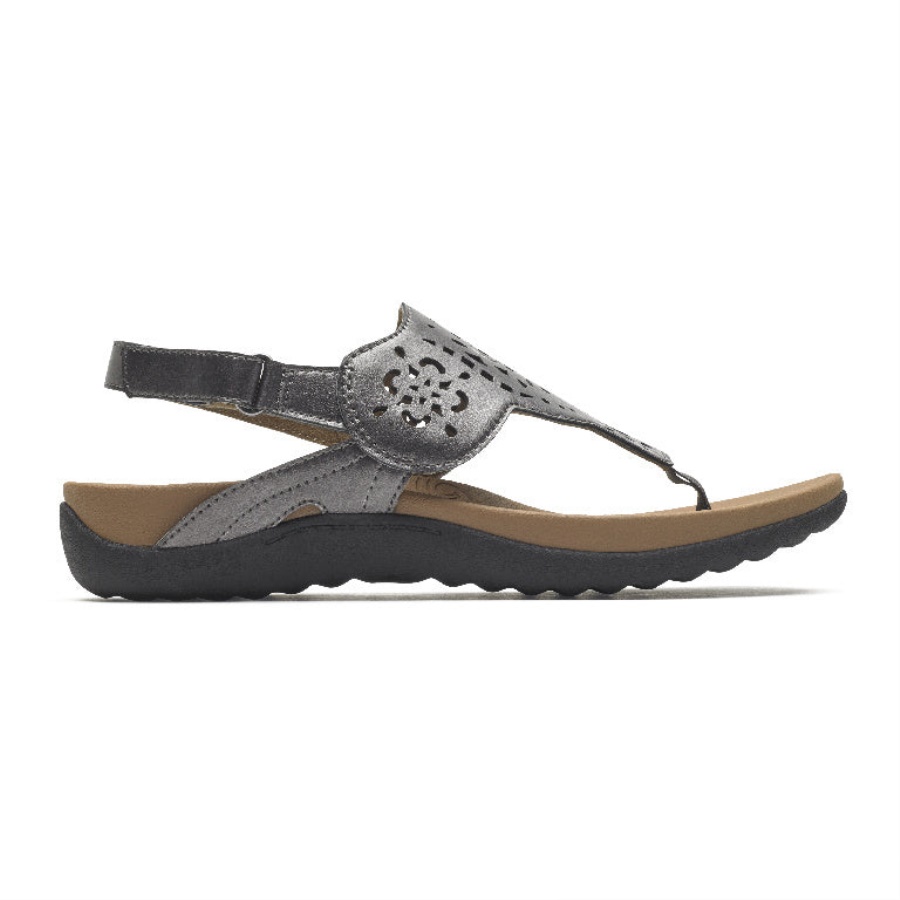 Rockport Ridge Sirkel Cutout Thong Sandal Tinn