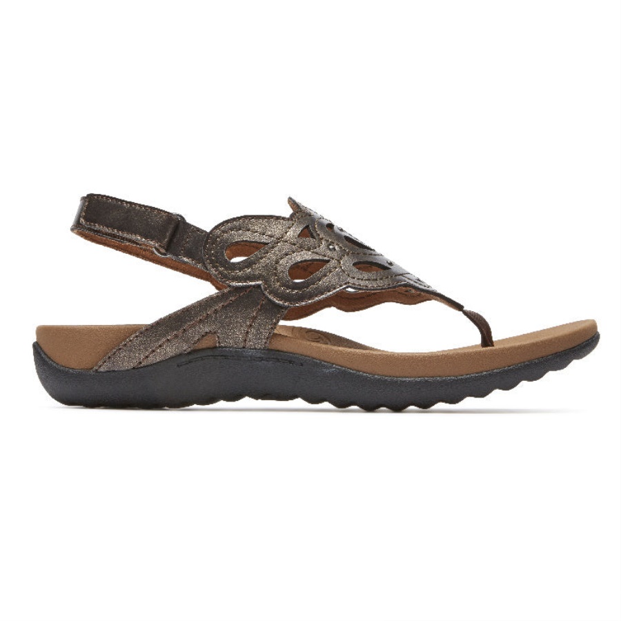 Rockport Ridge Sling Sandal Bronse