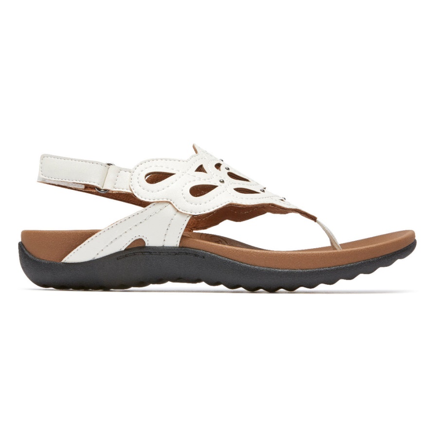 Rockport Ridge Sling Sandal Hvit