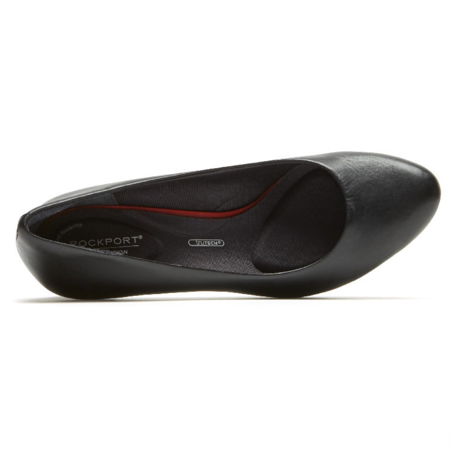 Rockport Total Motion Leah Pumpe Svart Nappa