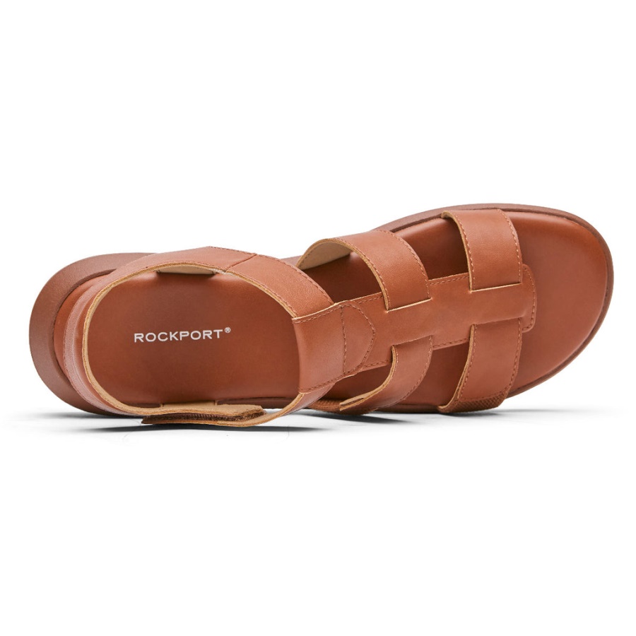 Rockport Kvinners Abbie T-rem Sandal Picante