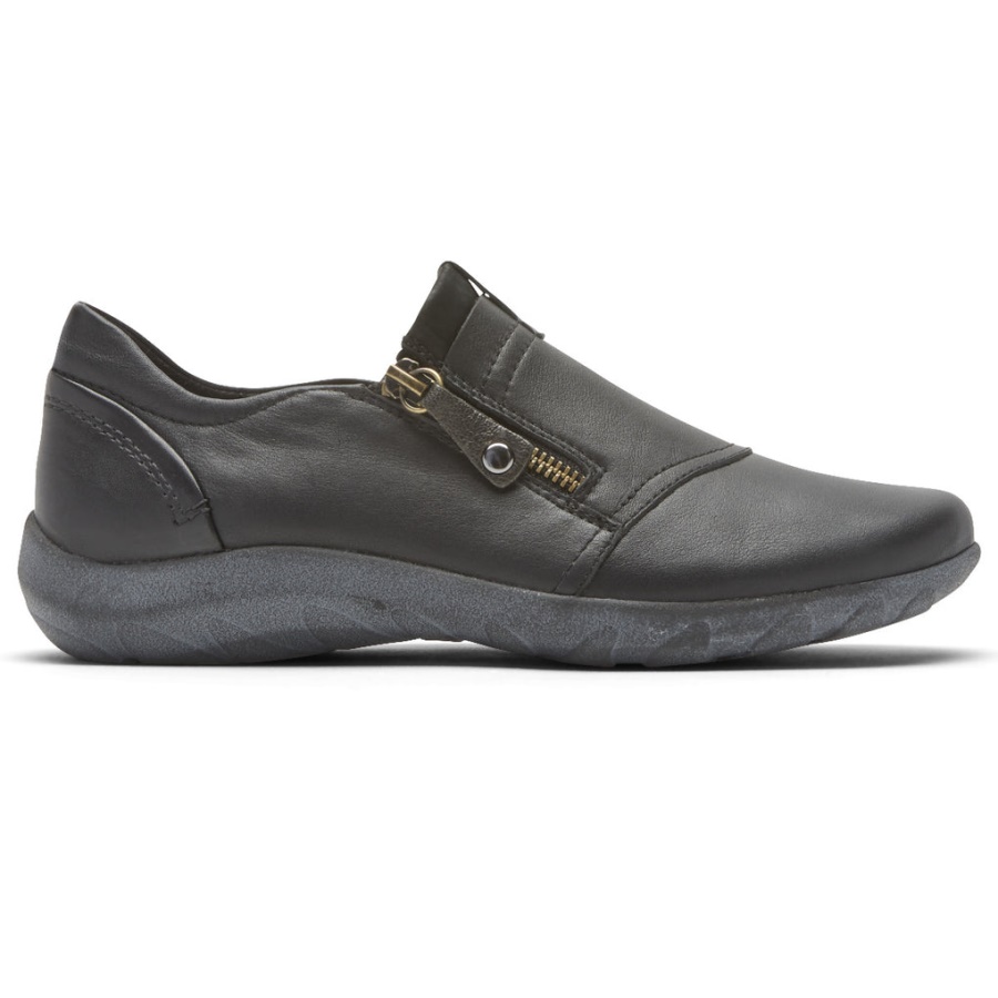 Rockport Dame Amalie Glidelås Slip-on Svart
