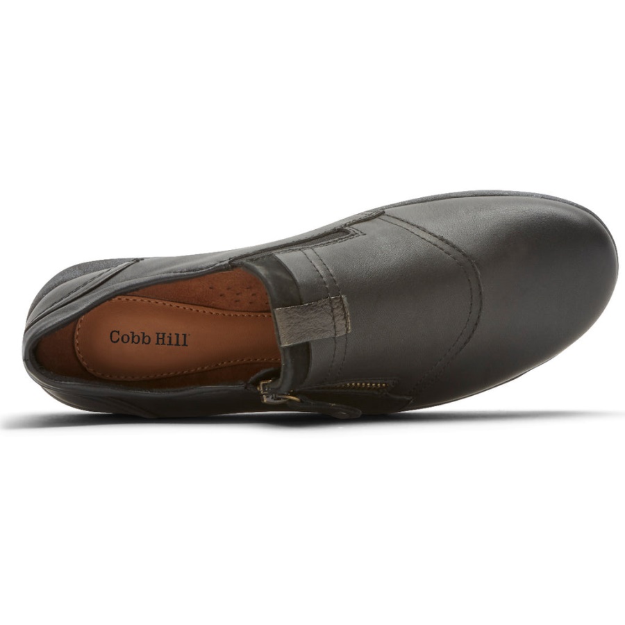 Rockport Dame Amalie Glidelås Slip-on Svart