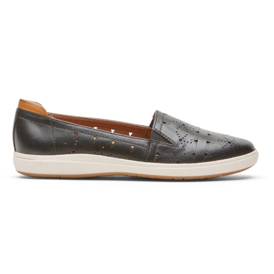 Rockport Kvinners Bailee Slip-on Svart