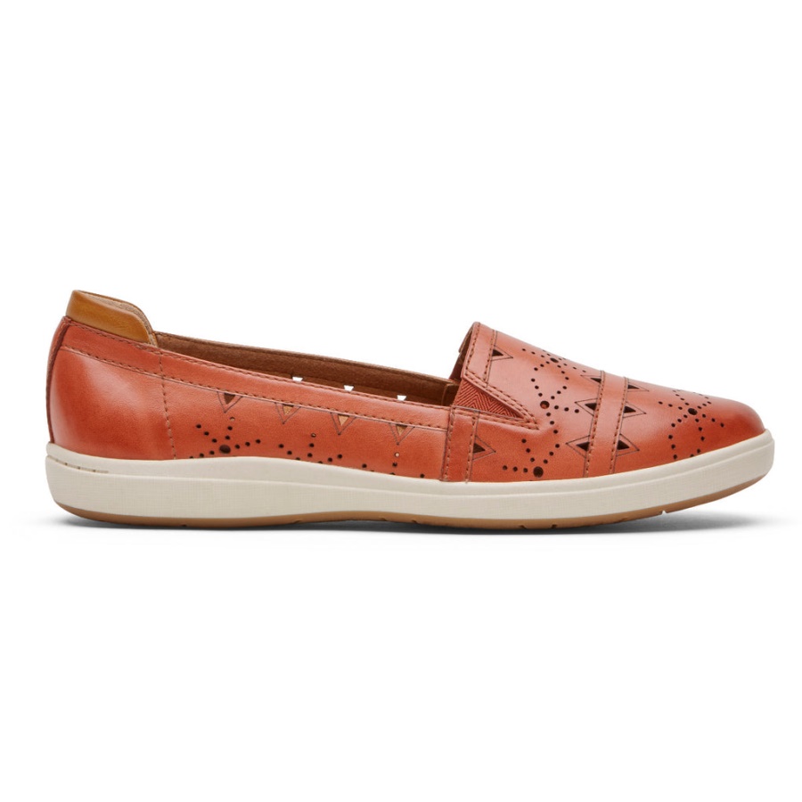 Rockport Kvinners Bailee Slip-on Russet