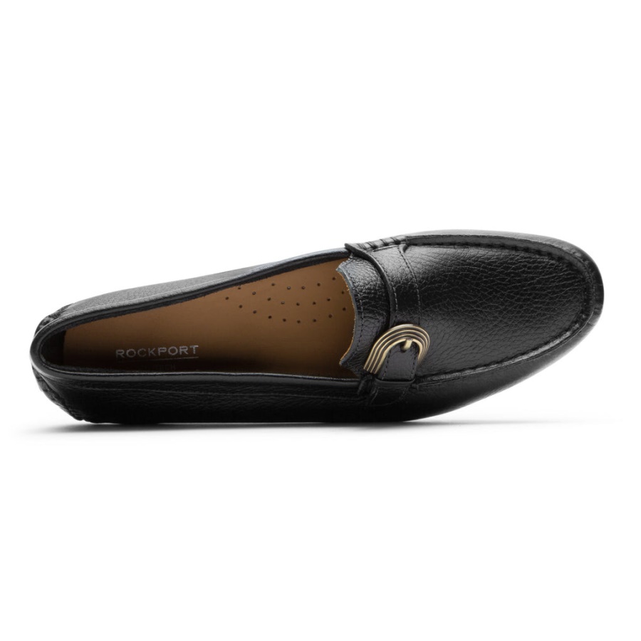 Rockport Dame Bayview Spenne Loafer Svart