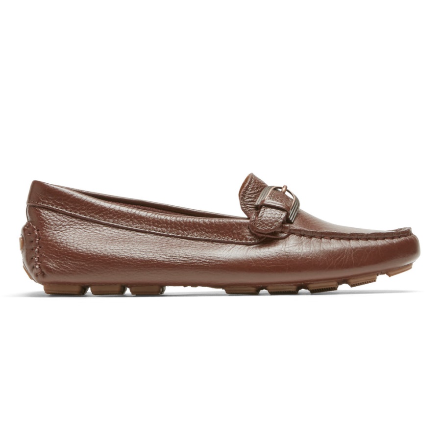 Rockport Dame Bayview Spenne Loafer Bourbon