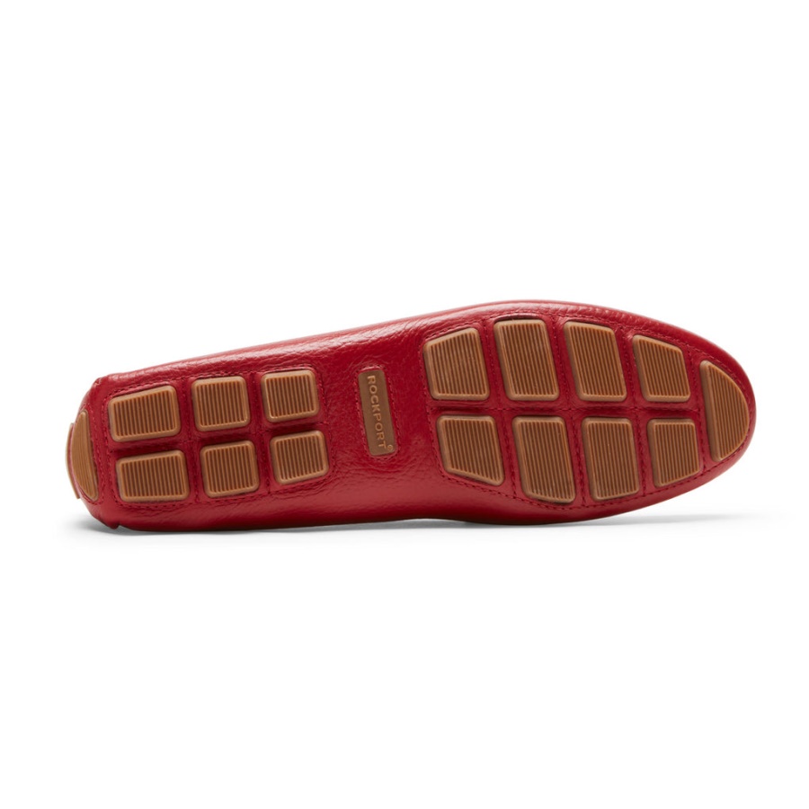 Rockport Dame Bayview Spenne Loafer Scarlet Rød