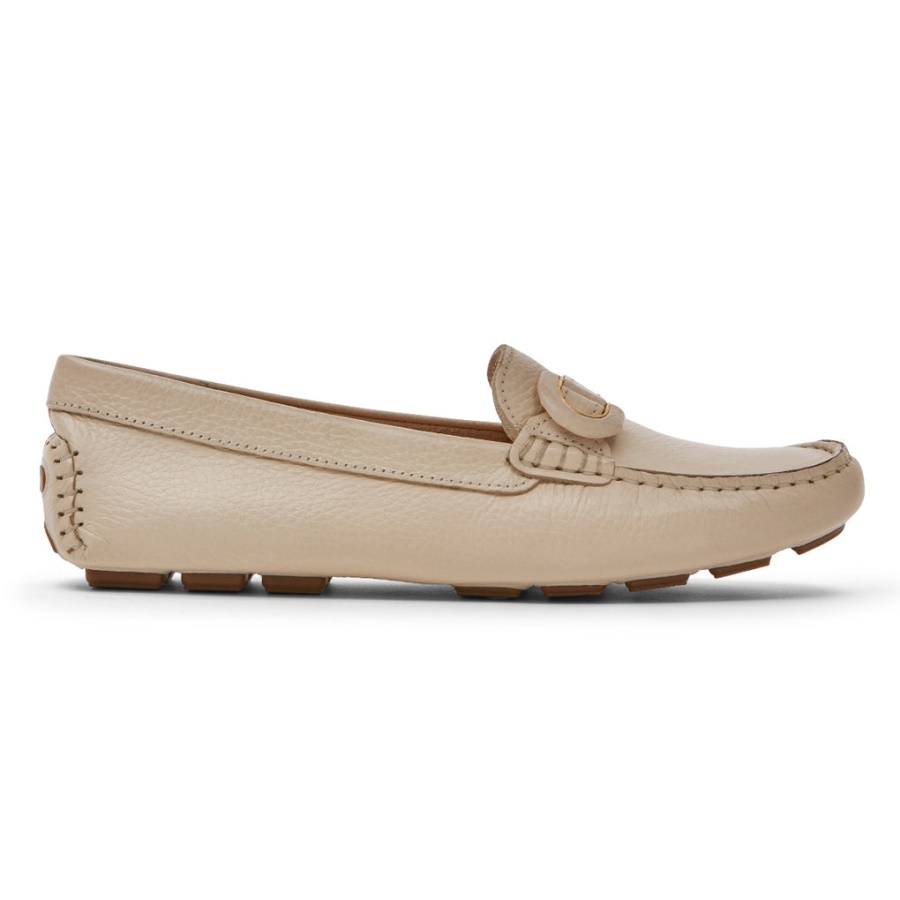 Rockport Dame Bayview Ring Loafer Vanilje