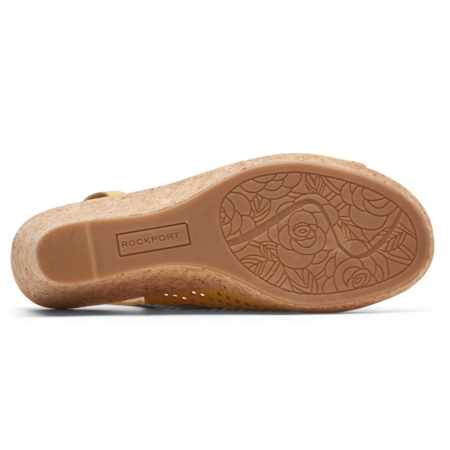 Rockport Dame Briah Perf Slynge Sandal Søt Mais