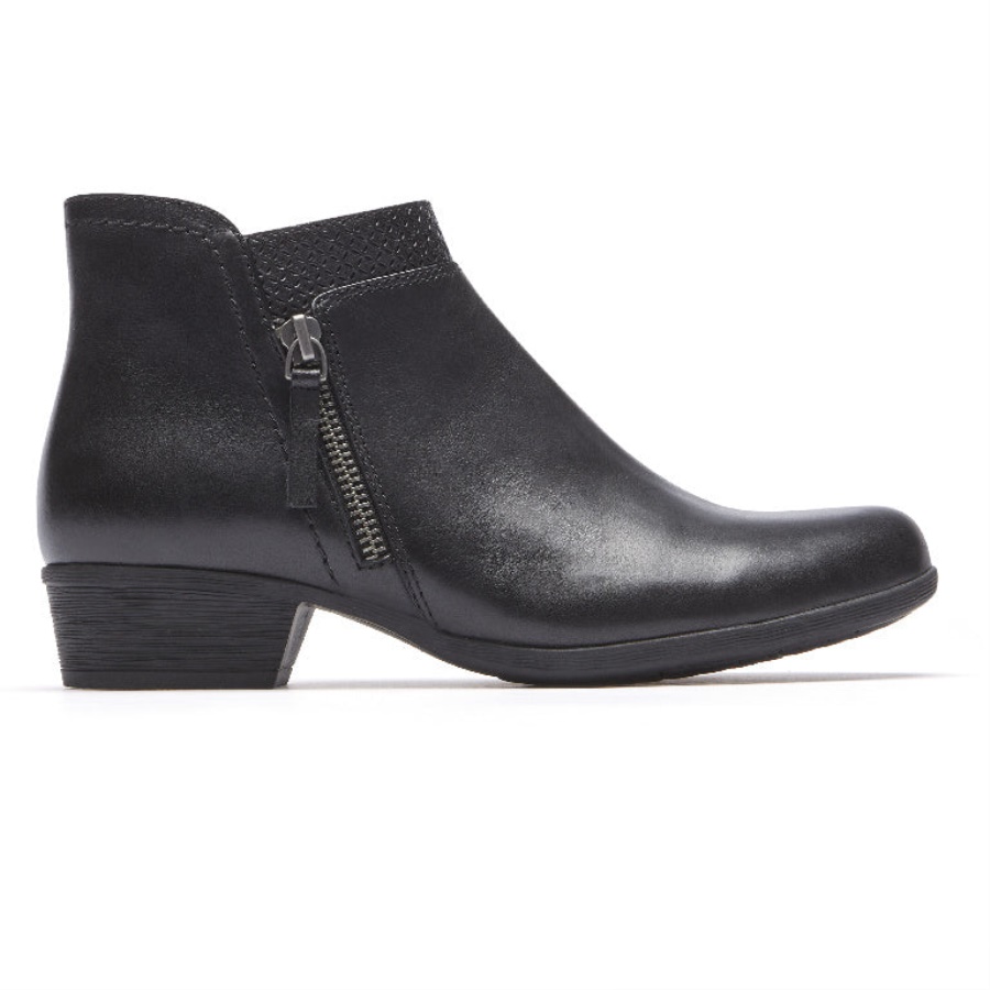 Rockport Kvinners Carly Bootie Svart
