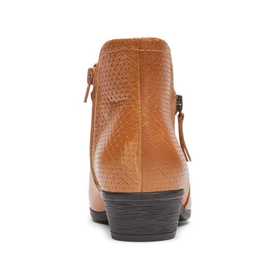 Rockport Kvinners Carly Bootie Muskatnøtt