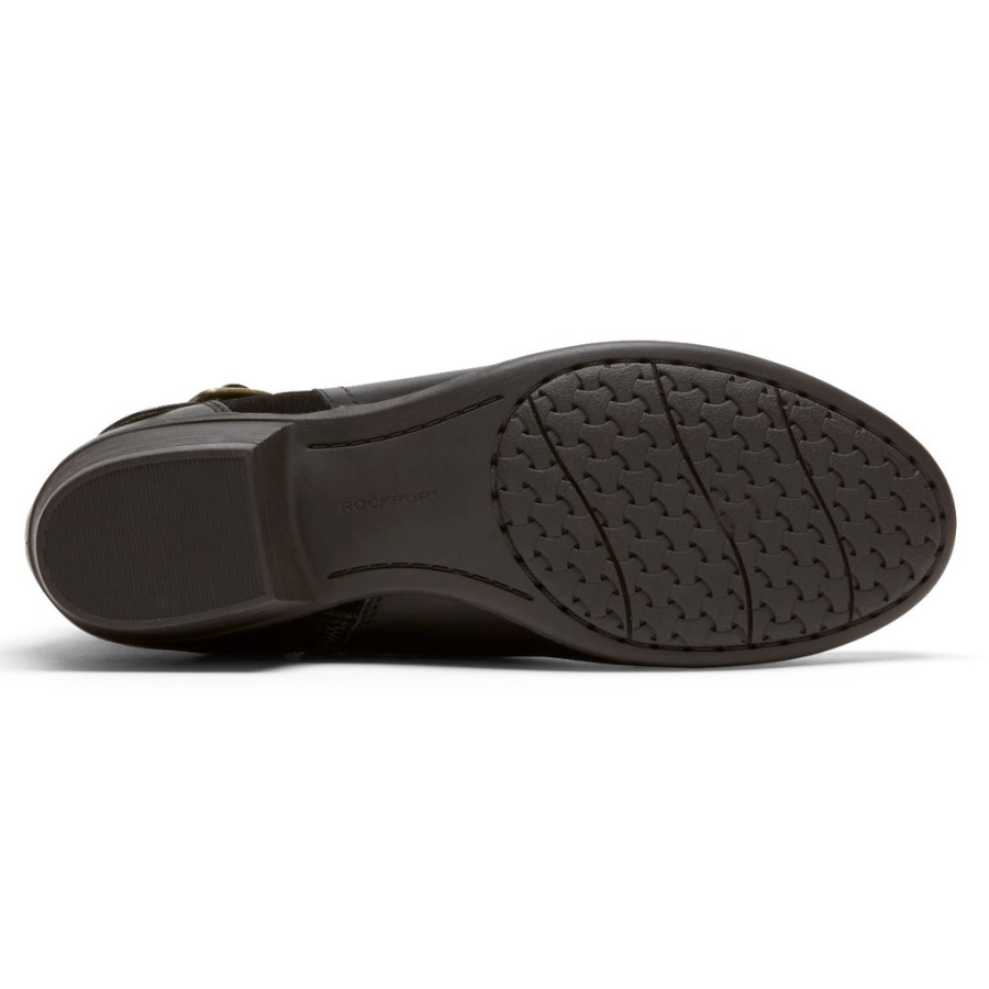 Rockport Kvinners Carly Strap Boot Svart
