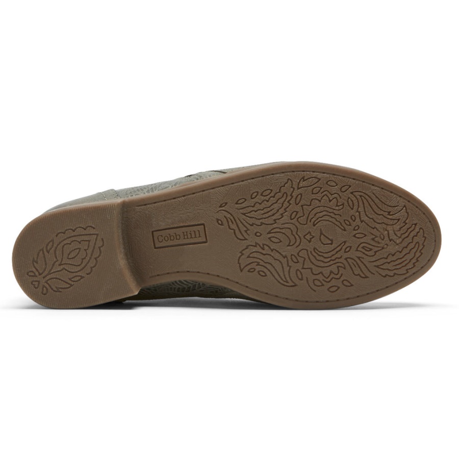 Rockport Crosbie Bootie For Kvinner Grå Grønn