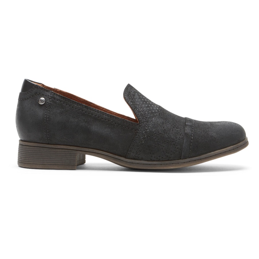 Rockport Dame Crosbie Slip-on Svart