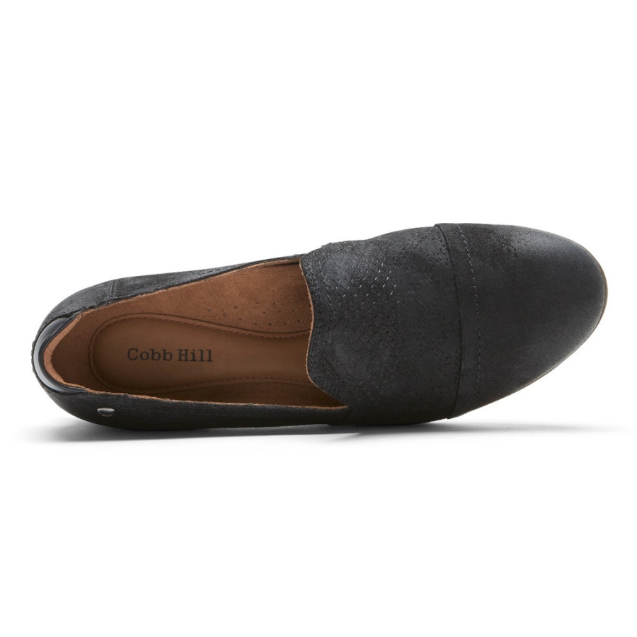 Rockport Dame Crosbie Slip-on Svart